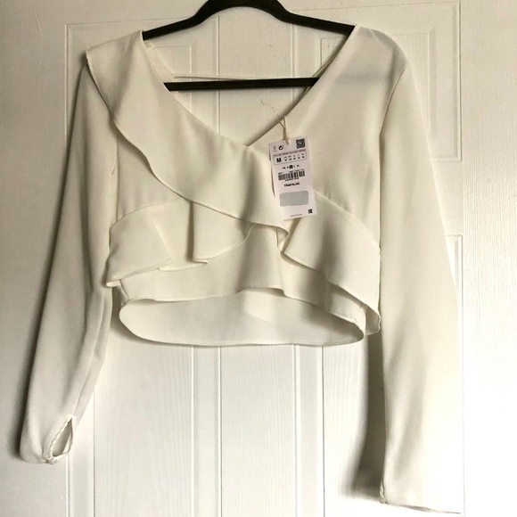 Long Sleeve Crop Top - Picture 1 of 1